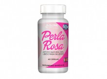 A bottle of Perla Rosa Pills