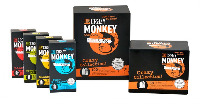 The Crazy Monkey Condoms