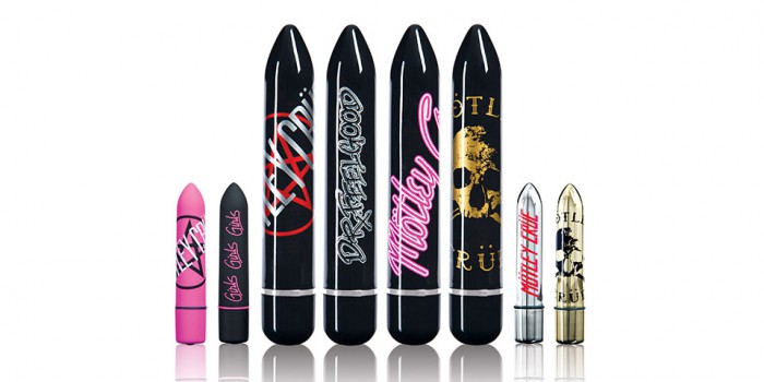 Picture of seven Vibrators from Lovehoney's Mötley Crüe collection