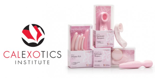 CalExotics institute logo with inspire products next to it