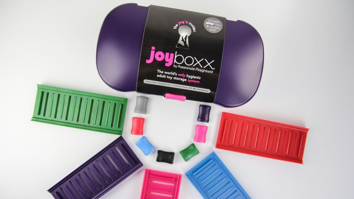 Joyboxx with playtrays around
