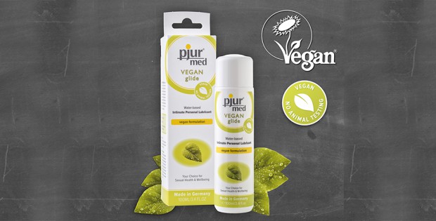 pjur Vegan Glide with Vegan Society Trademark