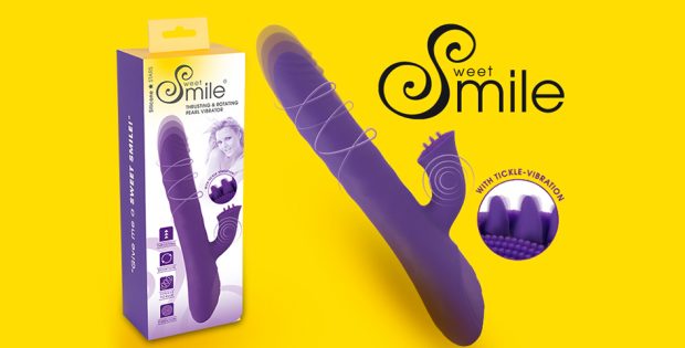New at ORION Wholesale: Rabbit Vibrator 'Thrusting & Vibrating' from Sweet  Smile – EAN Online